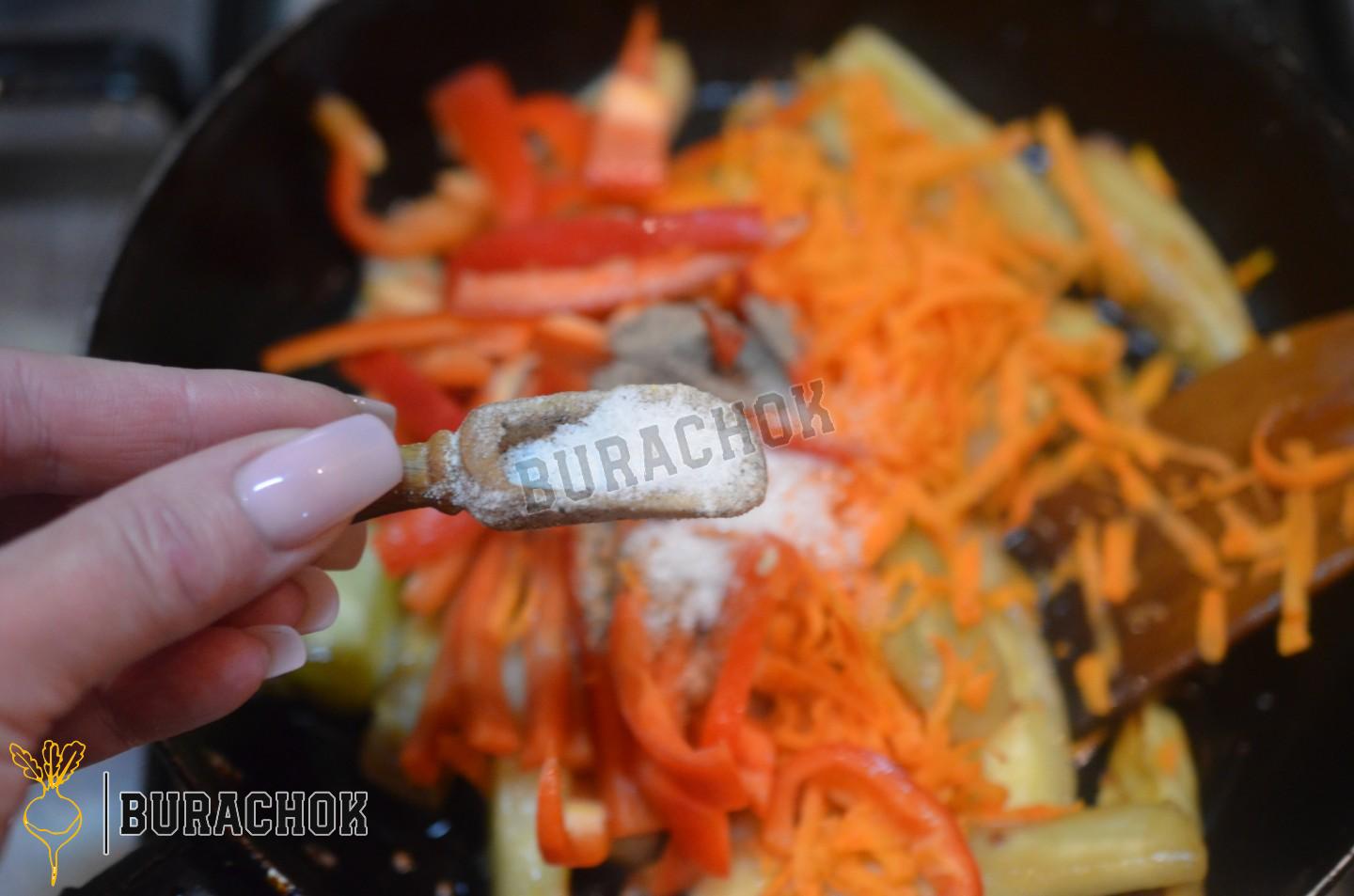 Баклажани по-корейськи на зиму
