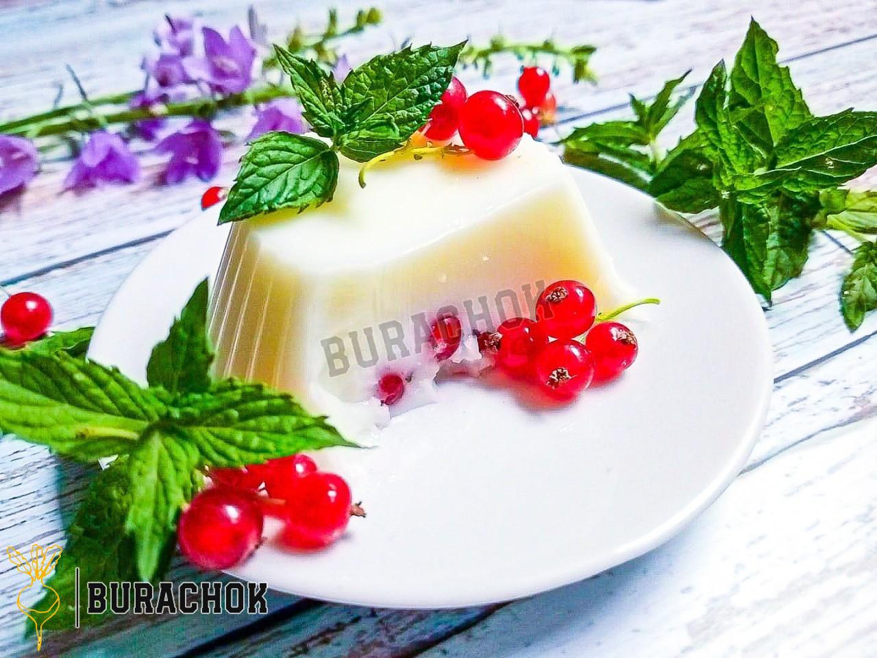 Желе з желатину та сметани